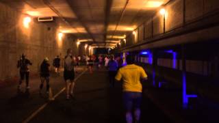 Running the Tunnel during the Star Wars Half Marathon