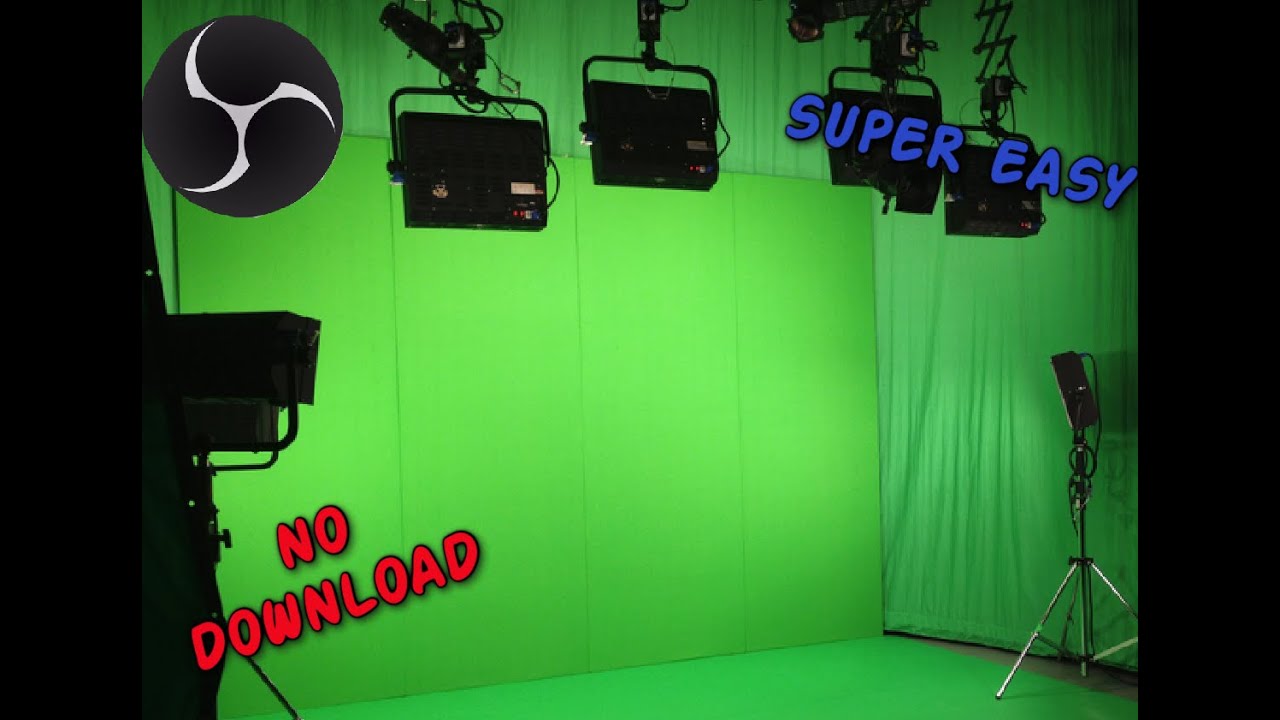 HOW TO USE A GREEN SCREEN ON OBS MAC - YouTube