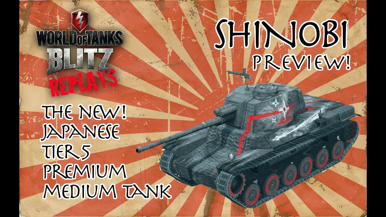 wotblitz bonus codes World of Tanks Blitz Replays - Shinobi Preview!