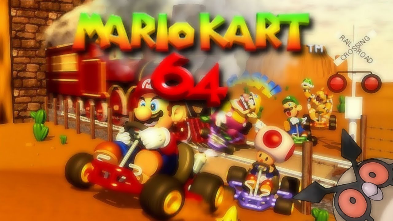 Rom Senvis Mario Kart 64 Hooting Time ROM Hack Showcase Longplay - YouTube