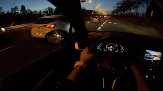 Celebrity 2023 Renault Captur II Night Hybrid 1 6 E Tech 140HP  0 100  POV Test Drive Profile