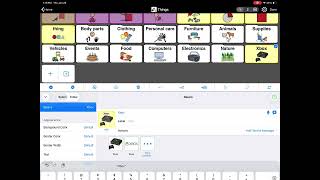 Creating Buttons and Folders in Proloquo2go
