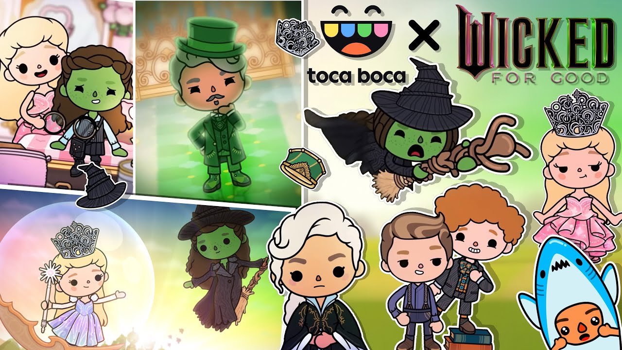 Toca Boca X Wicked — за хорошее сотрудничество!? | Toca Boca World (выйдет 25 ноября!)