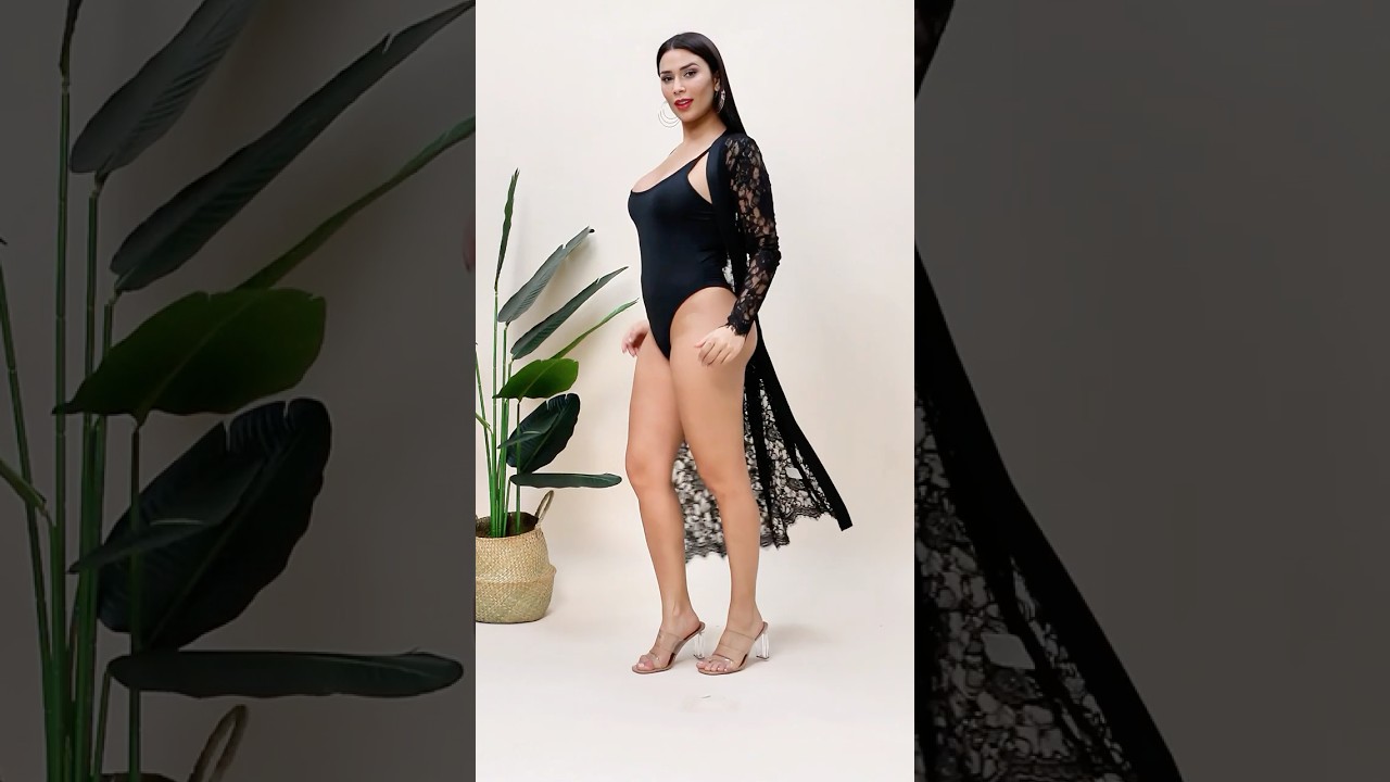 ✨ Black lace suit ✨