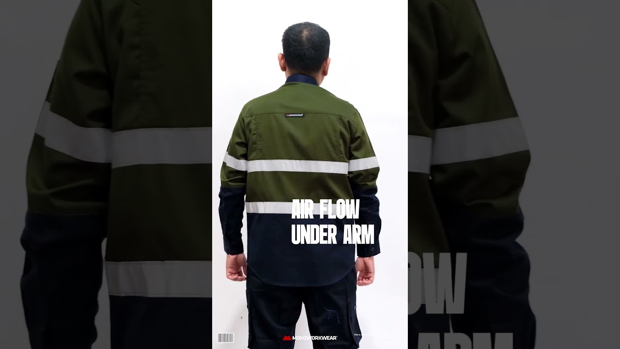 Wearpack Safety Army Navy Mokoworkwear – Kuat, Nyaman & Safety Maksimal!