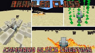 Minecraft Command blocks creation : Brawler MMORPG Class{100 subscribers special}