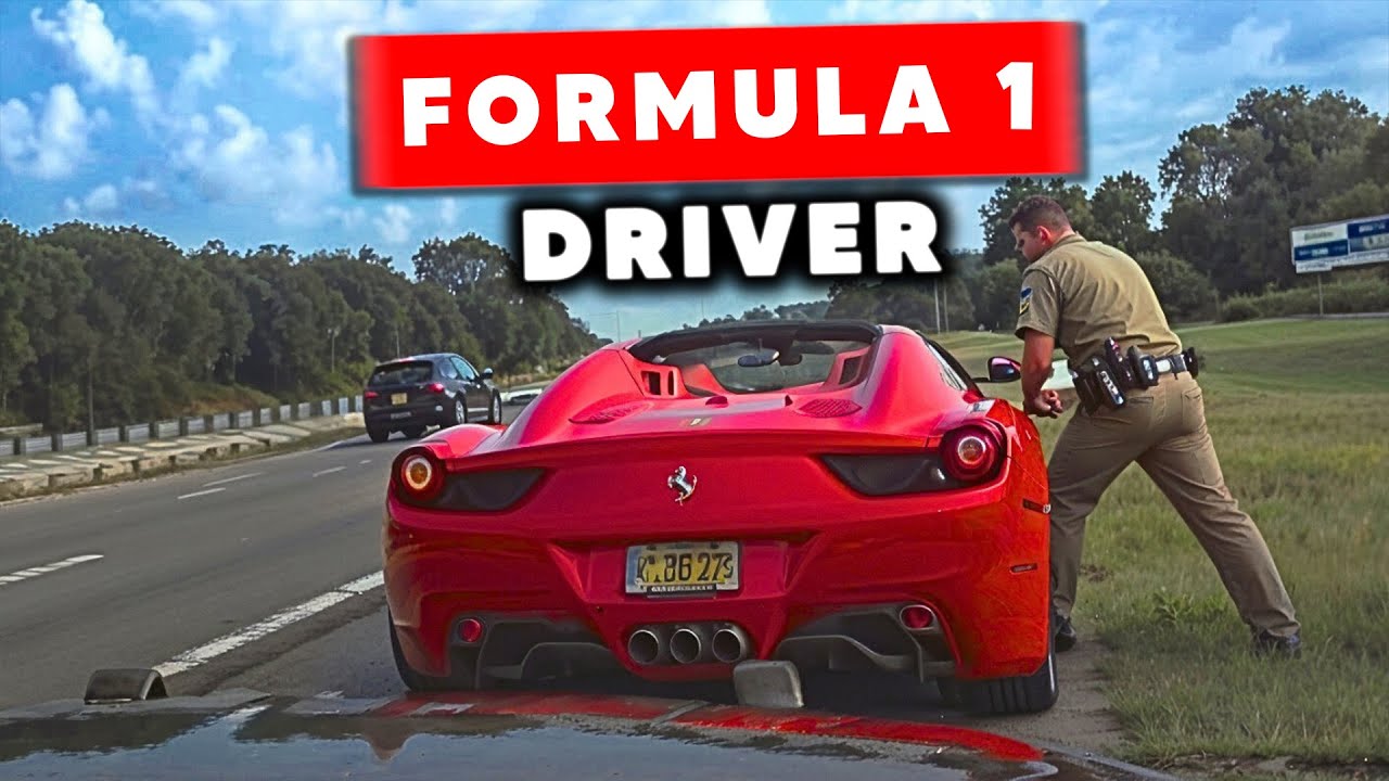 When Cops Realize They’re Chasing a Pro