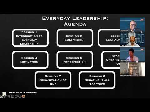 On Global Leadership, Everyday Leadership for Returning Citizens