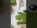 Cute Frog Sugar Cookies 