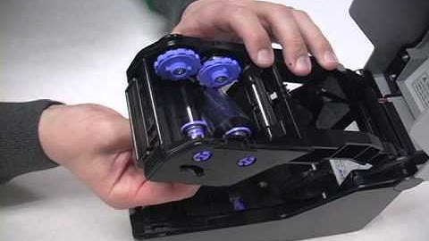 How to replace ribbon for CG2 Series