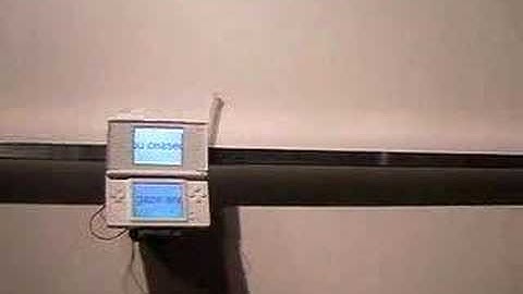 Homebrew mechanised Nintendo DS