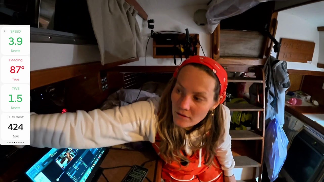 ⁣24/7 LIVE - Mara Solo Sailing Across the Atlantic Ocean