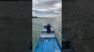 Perjalanan melewa pulau sumanga membuat saya merinding #wakatobi #fishing #mancing #ikan #speedboat