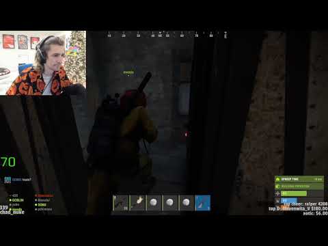 xQc rages and teamkills