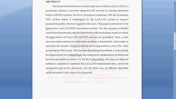 QoS-Aware User Association and Resource Allocation in LAA-LTE/WiFi Coexistence Systems 2019-20