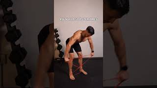 6 ejercicios con BANDAS para la ESPALDA 🔥💪