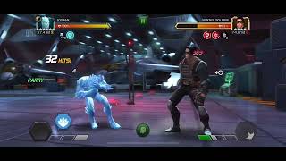 6 star rank 5 ascended Iceman smokes Winter Soldier! #mcoc