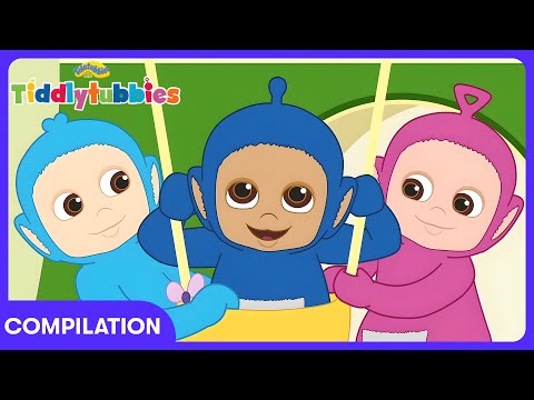 Teletubbies - Funny Frisbee Catch! | Kids Cartoons | WildBrain Rainbow Bridge