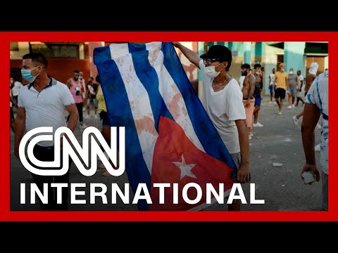 Thousands demand freedom in Cuba's largest demonstration in decades