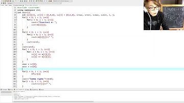 C++ Live (matrici)