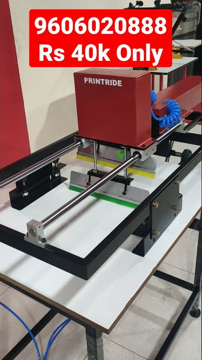 Semi Automatic Screen Printing Machine | Made In India