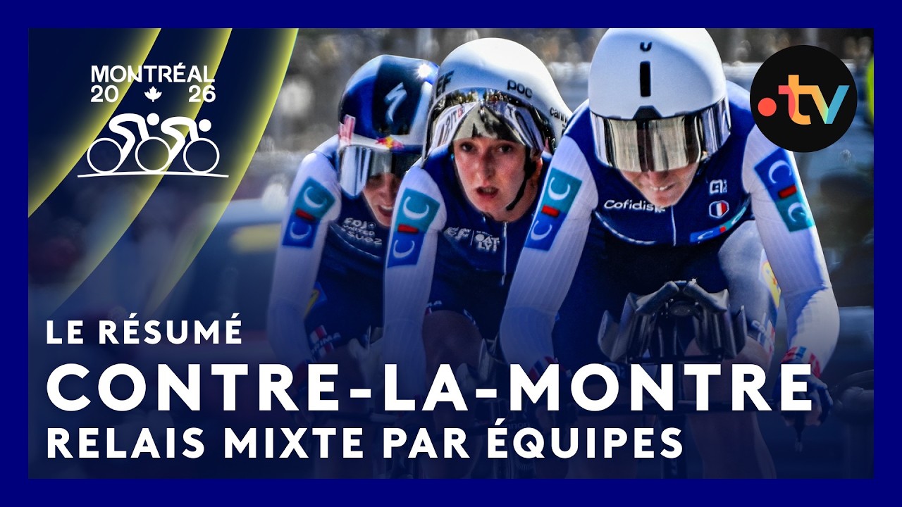 Montréal 2026 : la France en ARGENT sur le relais mixte !