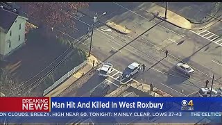 Man Hit, Killed By Car In West Roxbury