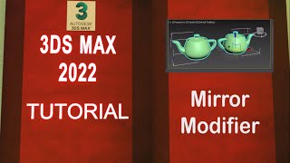 3DS MAX 2022 Full Course in HINDI/URDU..... Mirror Modifier