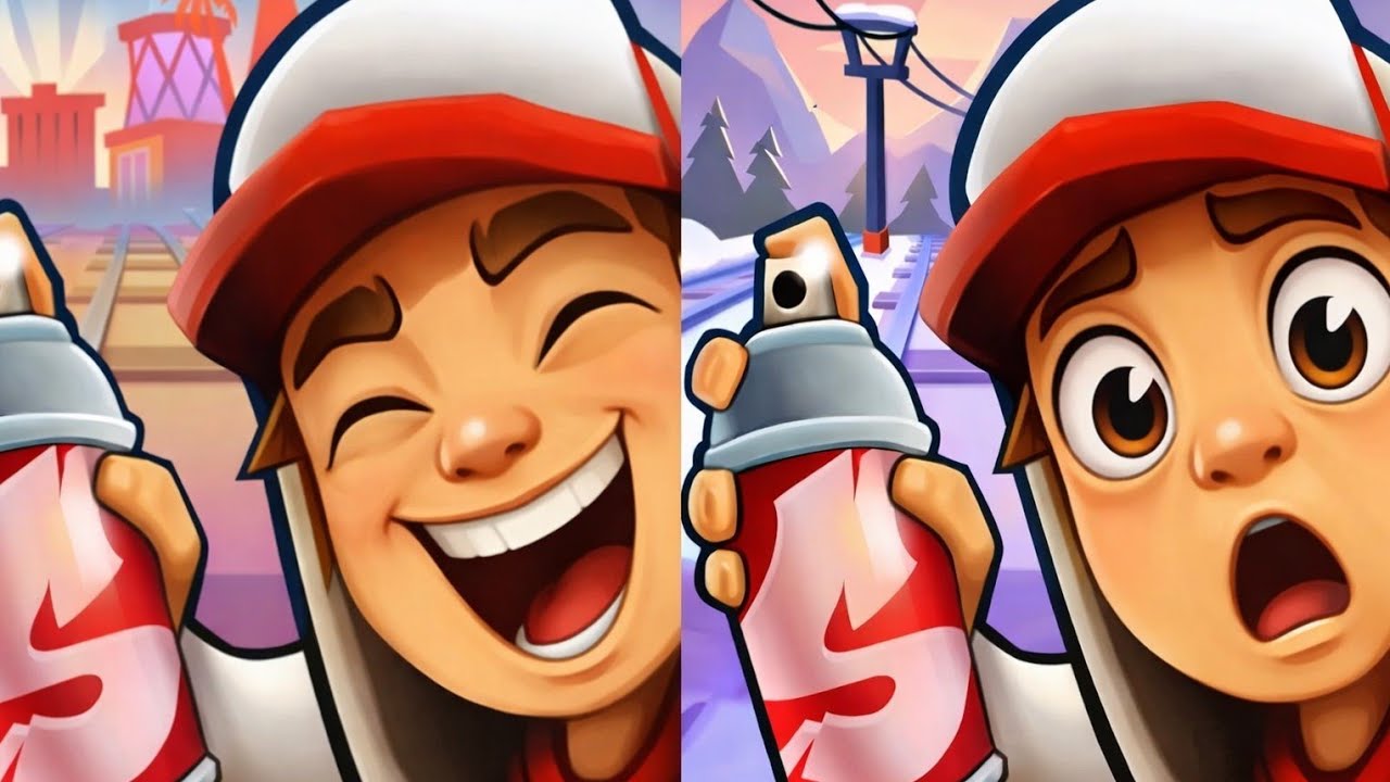 Subway surfers: floor is lava 2025 vs 2026 no floor challenge.#subwaysurfers #subwaysurfs 