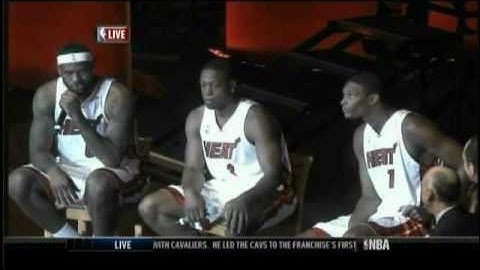 LeBron James says the Heat will win 7 titles