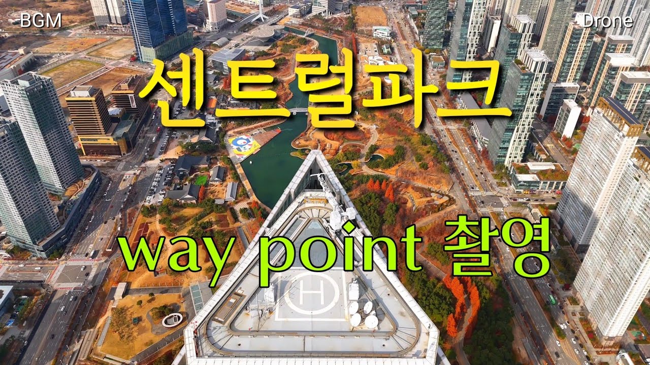 센트럴파크 웨이포인트 촬영