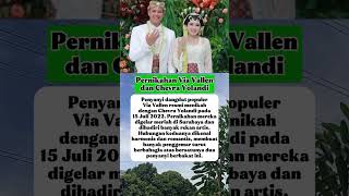 pernikahan via vallen dan chevra yolandi