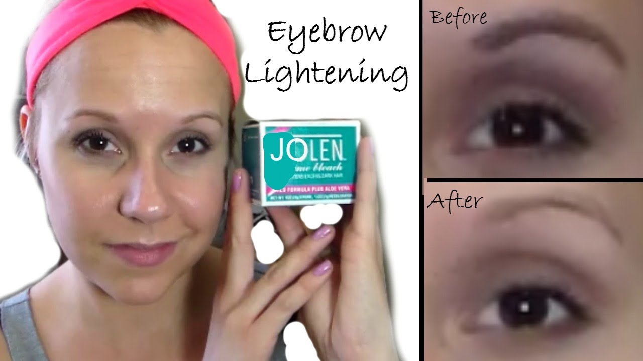 Jolen Eyebrow Lightening Kit Technique For Lightening or Darkening