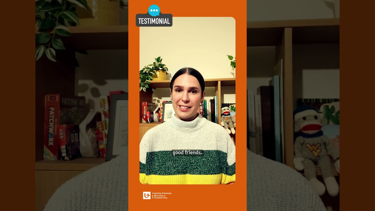 Testimonial Kelly Litz - alumna IOB - Development Evaluation and Management   