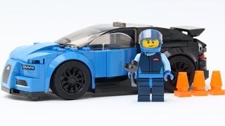 LEGO Speed Champions Bugatti Chiron 75878 Speed Build and Review