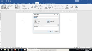 របៀបចង់Macrosងាយស្រួលក្នុងការវាយអត្ថបទ