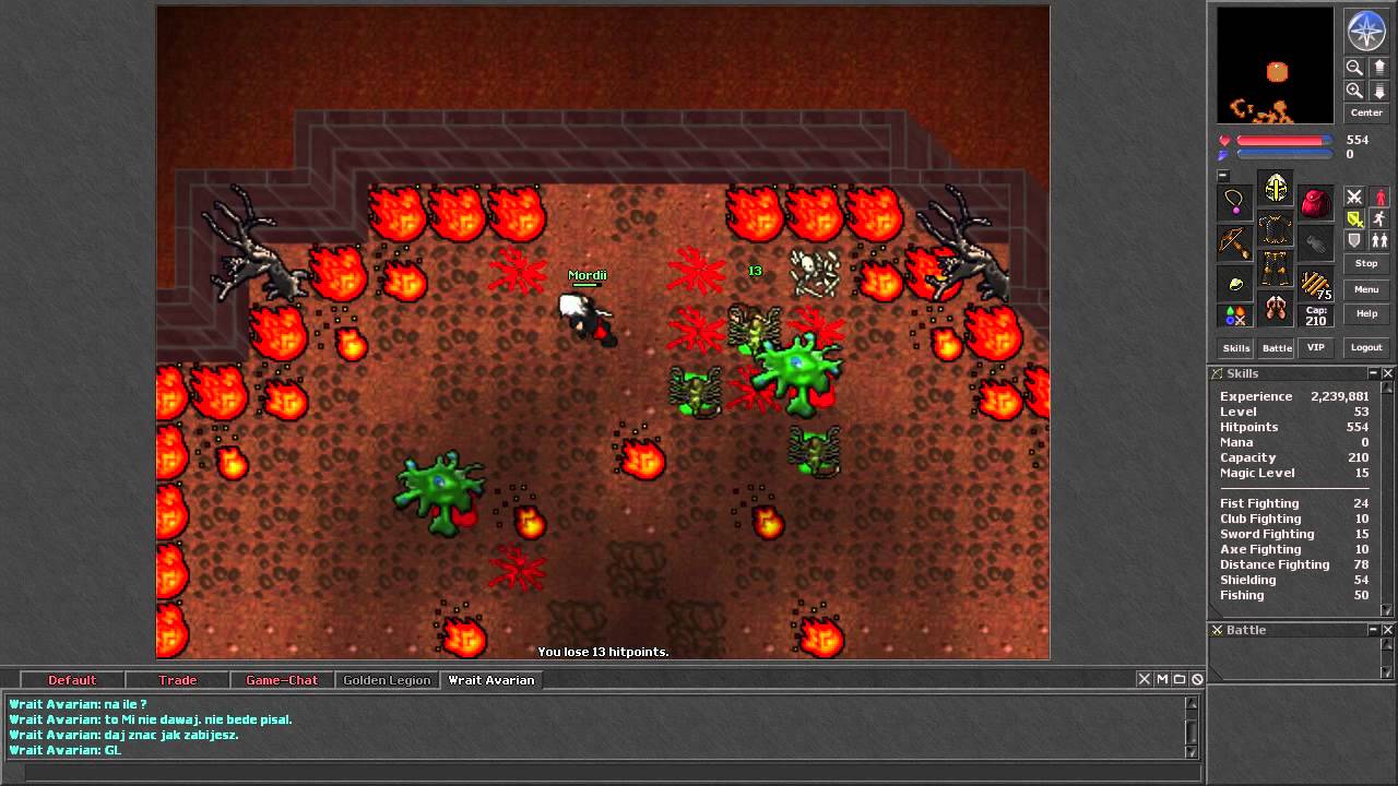 Tibia [7.2] Solo Black Knight - YouTube