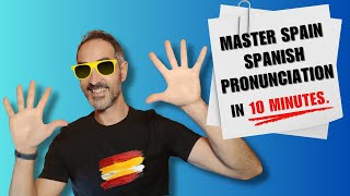 Master Spanish Pronunciation in 10 MIN ⏱ Master Spanish Spelling In 10 Minutes