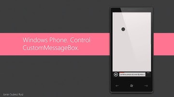 Windows Phone Toolkit - CustomMessagebox