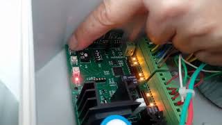 ctr50 retard entre les vantaux a la ouverture
