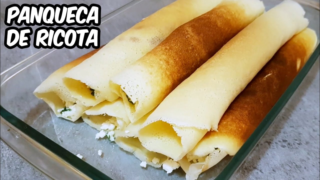 COMO FAZER PANQUECA DE RICOTA | RECEITA DE PANQUECA FACIL | Novatos na Cozinha
