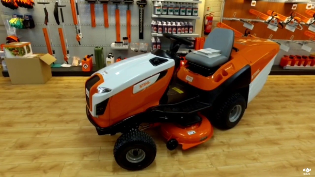 The New Stihl Mt5112z Tractor Mower For 2019 Youtube