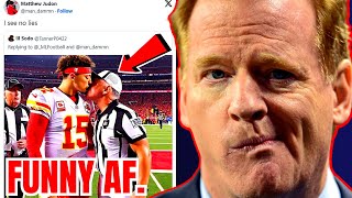 FAKE OUTRAGE! Matthew Judon BREAKS SOCIAL MEDIA with Patrick Mahomes NFL Ref KISSING MEME! NFL |