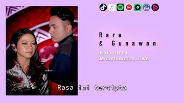 Kala Cinta Menghampiri Jiwa - RARA & GUNAWAN | VIDEO LIRIK