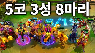 11) 5코 3성 8마리