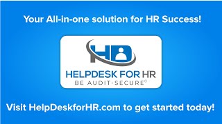 Master HR with HelpDesk for HR Audit-Secure Tools Support