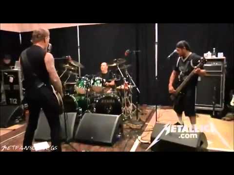 Metallica - Tuning Room [Horsens June 6, 2012] HD