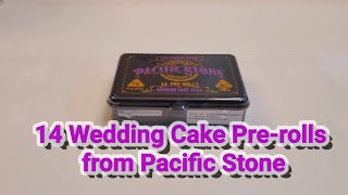 14 Wedding Cake Pre-Rolls From Pacific Stone