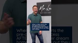 Mortgage 101 Get Pre-Approved Before You Start Looking At Houses