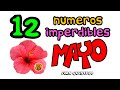 Los 12 Números SALIDORES de MAYO  | La Tablita Tv